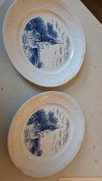 Twee Petrus Regout Maastricht Borden, Antiek en Kunst, Antiek | Wandborden en Tegels, Ophalen of Verzenden