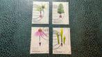 2017, Botanische tuinen - 4 stuks uit 3525/34, Ophalen of Verzenden, Gestempeld
