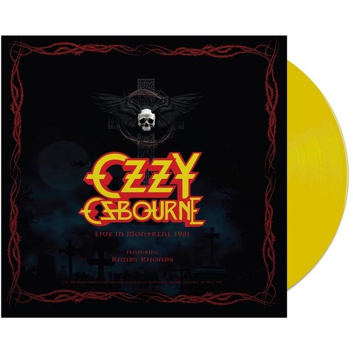 Ozzy Osbourne-Live in Montreal 1981 (vinyl), Cd's en Dvd's, Vinyl | Hardrock en Metal, Nieuw in verpakking, Ophalen of Verzenden