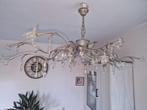 mooie lamp met rozen, Ophalen, Gebruikt, Glas