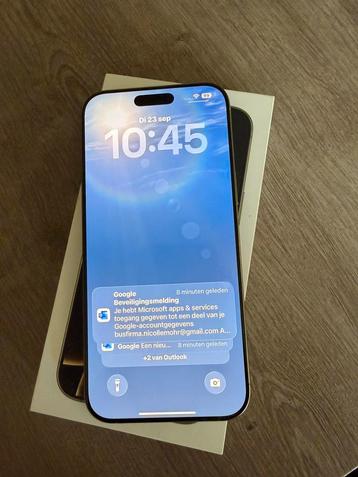 Iphone 16 Pro Max 256 GB met bon beschikbaar voor biedingen