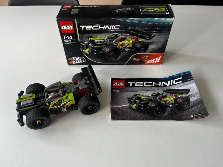 Lego 42072 Whack! Pull Back, Kinderen en Baby's, Speelgoed | Duplo en Lego, Zo goed als nieuw, Lego, Complete set, Ophalen of Verzenden