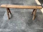 Oud Chinees bankje, Huis en Inrichting, Krukjes, Ophalen, Gebruikt, Hout