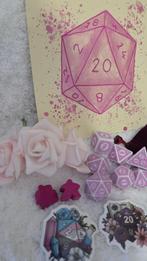 Dungeons & Dragons Gift Set – Schattige Roze Dice Set, Ophalen of Verzenden, Nieuw