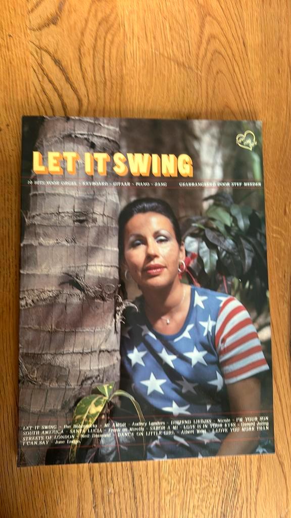 Muziekboek – Let it Swing 10 Hits Stef Meeder A1, Muziek en Instrumenten, Bladmuziek, Ophalen of Verzenden