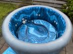 Lay-Z Spa Santorini Hydrojet 7 personen, Tuin en Terras, Bubbelbaden en Hottubs, Ophalen, Gebruikt, Filter, Opblaasbaar