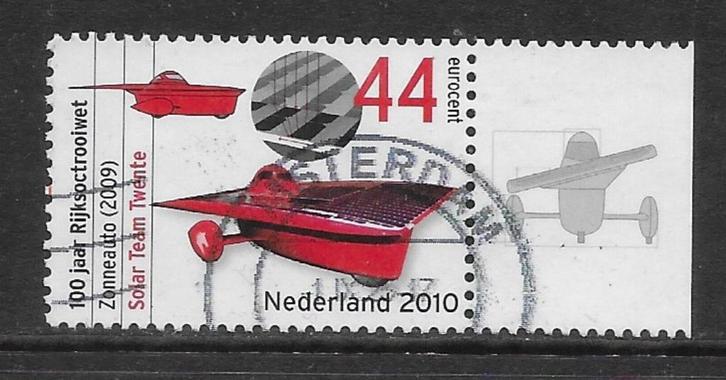 2010, Octrooiwet, Zonneauto [2704] (K2417), Postzegels en Munten, Postzegels | Nederland, Ophalen of Verzenden