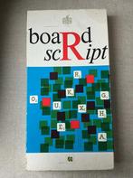Boardscript (=Scrabble) spel Jumbo compleet houten letters, Een of twee spelers, Ophalen, Zo goed als nieuw