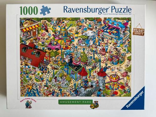 Ravensburger Puzzel 1000 Stukjes - Amusement Park, Hobby en Vrije tijd, Denksport en Puzzels, Legpuzzel, 500 t/m 1500 stukjes