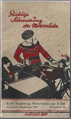 motor smering 1923 - 1927 olie  booklet (5181z), Motoren, Handleidingen en Instructieboekjes, Overige merken