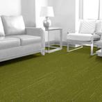 Groene 25 x 100cm tapijttegels van Interface, Nieuw, Ophalen of Verzenden, 25 tot 50 m², Tapijttegels