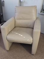 2 mooie leren Montel fauteuils, Huis en Inrichting, Ophalen, Zo goed als nieuw, 75 tot 100 cm, Montel