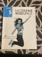 Moderne wiskunde havo 5 hulpboek, Boeken, Ophalen of Verzenden, Zo goed als nieuw, HAVO