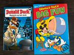 2 Donald Duck stripboeken, Boeken, Meerdere stripboeken, Ophalen of Verzenden, Gelezen