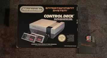 Nintendo entertainment system NES CIB met game! beschikbaar voor biedingen