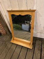 Grenen houten spiegel 83x60cm, Minder dan 100 cm, Gebruikt, Rechthoekig, 50 tot 75 cm