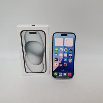  iPhone 15 128GB Black Titanium Zeer Nette Staat - Accu 87% beschikbaar voor biedingen