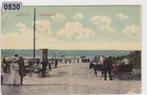 150530 Strandgezicht Zandvoort unieke oude kaart 1914, Verzenden, Voor 1920, Gelopen, Noord-Holland
