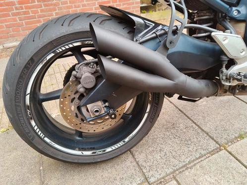 Hurric Pro 2 uitlaat demper Yamaha FZ1 2006-2015 matzwart, Motoren, Onderdelen | Yamaha, Gebruikt, Ophalen of Verzenden