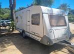 Te koop in Spanje: Keurige complete Caravan Knaus 450 TF, Caravans en Kamperen, Caravans, Overige typen, Particulier, 4 tot 5 meter