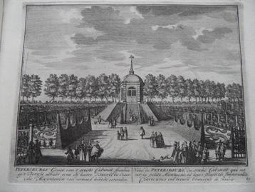 87 Nigtevecht Petersburg Kopergravure 1719 beschikbaar voor biedingen