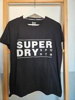 Superdry T-shirt - Zwart met Logo, maat 40, Maat 38/40 (M), Superdry, Zwart, Ophalen of Verzenden