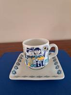 Mosa Maastricht vintage kop en schotel, Ophalen of Verzenden, Zo goed als nieuw, Keramiek, Kop(pen) en/of Schotel(s)