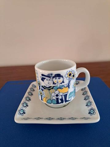 Mosa Maastricht vintage kop en schotel beschikbaar voor biedingen