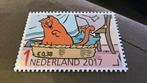 Kinderbedankkaart 2017 nr 4874, Ophalen of Verzenden, Gestempeld