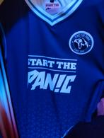 Zeldzaam DJ Panic Shirt - Hardcore Legende!, Maat 52/54 (L), Onbekend, Blauw, Ophalen of Verzenden