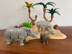 Playmobil Neushoorns met baby Wiltopia, Kinderen en Baby's, Speelgoed | Playmobil, Ophalen of Verzenden, Zo goed als nieuw