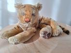 Prachtige antieke Hermann Teddy tijger welpje, Ophalen of Verzenden