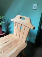 Vintage houten stoel, Antiek en Kunst, Ophalen of Verzenden