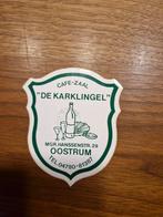 2897 Cafe-Zaal De Karklingel Sticker, Verzamelen, Ophalen of Verzenden, Gebruikt