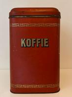 Groot rood koffieblik Beckers & zoon Dordrecht, Overige merken, Gebruikt, Ophalen of Verzenden