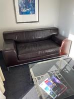 IKEA Kramfors donkerbruine leren tweezitsbank, Ophalen, Gebruikt, Leer