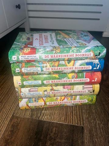 De Waanzinnige Boomhut boeken, deel 1 t/m 5 beschikbaar voor biedingen