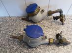 Slumberger waterverbruiksmeters 2 x, Doe-het-zelf en Verbouw, Meetapparatuur, Ophalen of Verzenden, Gebruikt, Overige meters