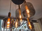 Moderne hanglamp eettafel, Ophalen of Verzenden, Zo goed als nieuw, Glas