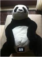 Reuze pandabeer knuffel zwart/wit Lengte 65 cm, Ophalen of Verzenden, Zo goed als nieuw, Beer