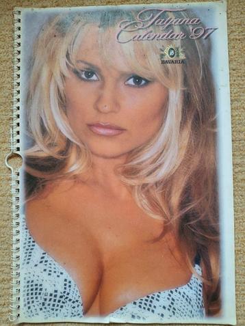 Tatjana Šimić uitvouwbare kalender Bavaria 1997 beschikbaar voor biedingen