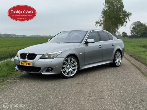 BMW 5-serie 523i Executive M-pakket Breedset Cognac Automaat, Auto's, BMW, Bedrijf, Te koop, 5-Serie, ABS, Airbags, Airconditioning