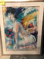Annemarie de Groot pastel 1988, Ophalen