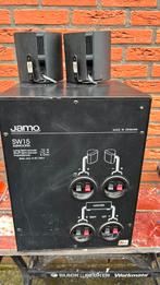 Jamo SW15. 2.1 set, Ophalen, Gebruikt, 60 tot 120 watt, Front, Rear of Stereo speakers