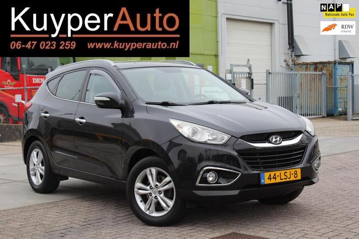 Hyundai Ix35 2.0i Style NAP CLIMA -CRUISE/ HALF LEDER NW APK, Auto's, Hyundai, Bedrijf, Te koop, iX35, ABS, Airbags, Airconditioning