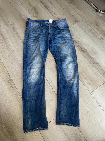 H&m Broek spijkerbroek jeans tapered 31 / 32 beschikbaar voor biedingen