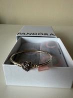 Pandora armband met hart bedel, Ophalen of Verzenden, Zo goed als nieuw, Zilver
