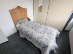 Antiek eenpersoons houten bed, Ophalen
