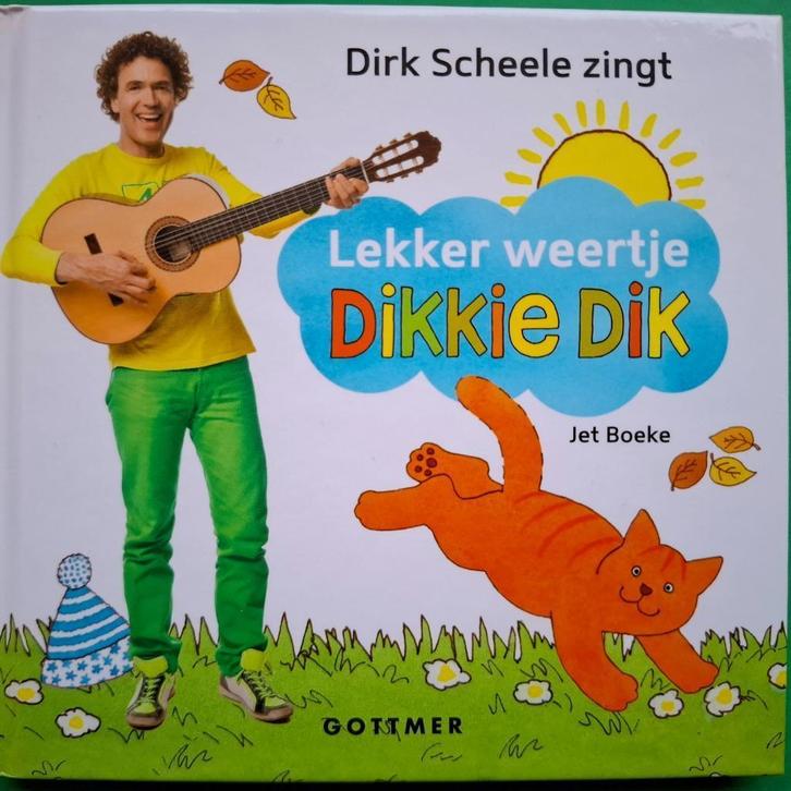 DIRK SCHEELE ZINT "LEKKER WEERTJE DIKKIE DIK", Cd's en Dvd's, Cd's | Kinderen en Jeugd, Zo goed als nieuw, Muziek, Tot 2 jaar