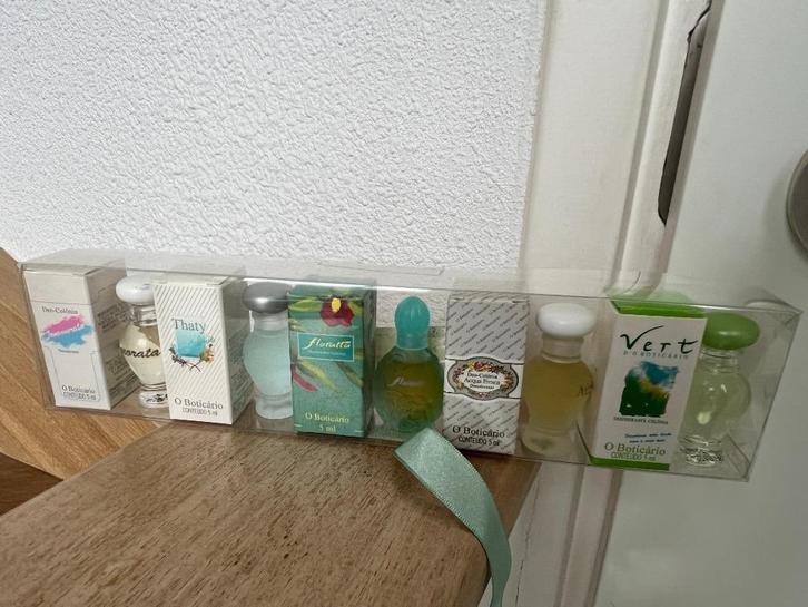 O Boticario Miniaturen Collection uit 1999/2000 (5x5ml), Verzamelen, Parfumverzamelingen, Nieuw, Miniatuur, Gevuld, Verzenden